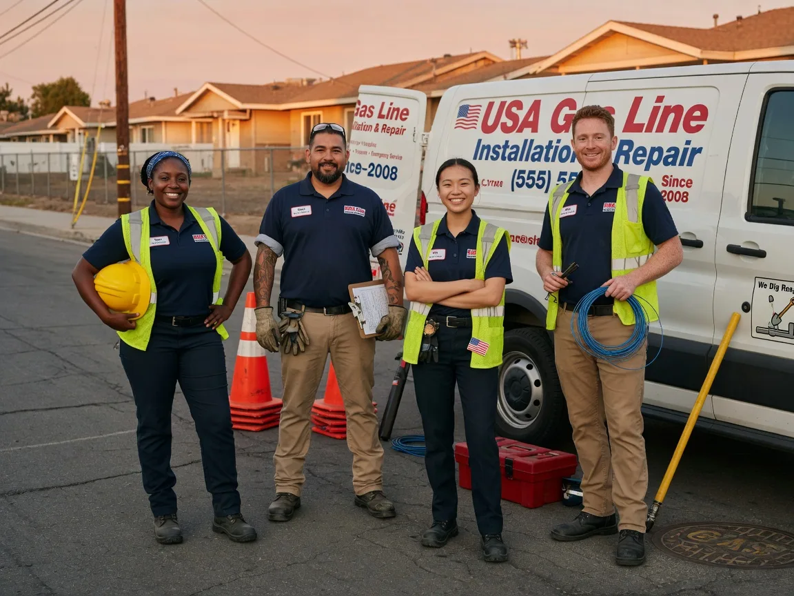 Gas Line Installation company in Five Points, CA